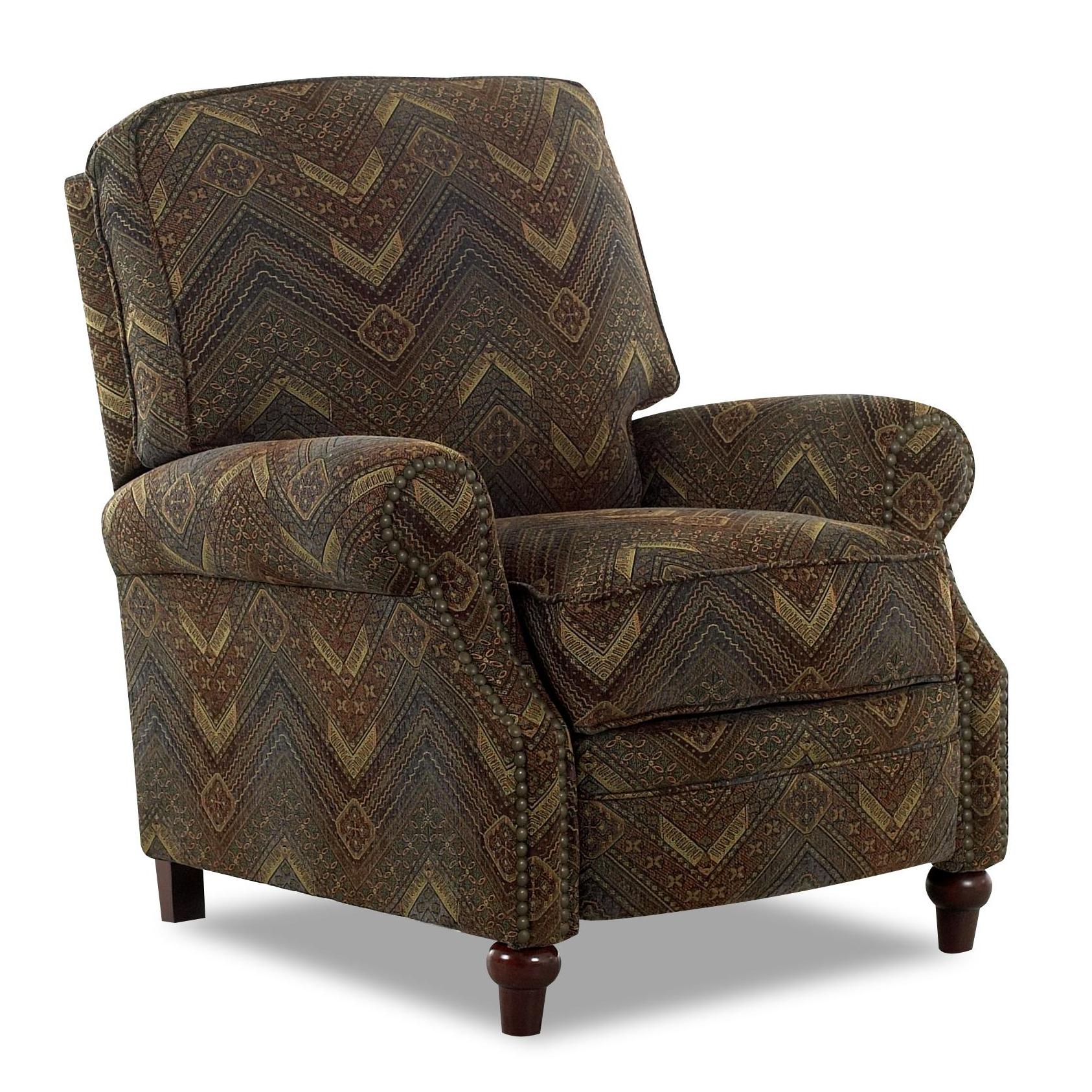 Klaussner High Leg Recliners Delilah High Leg Recliner